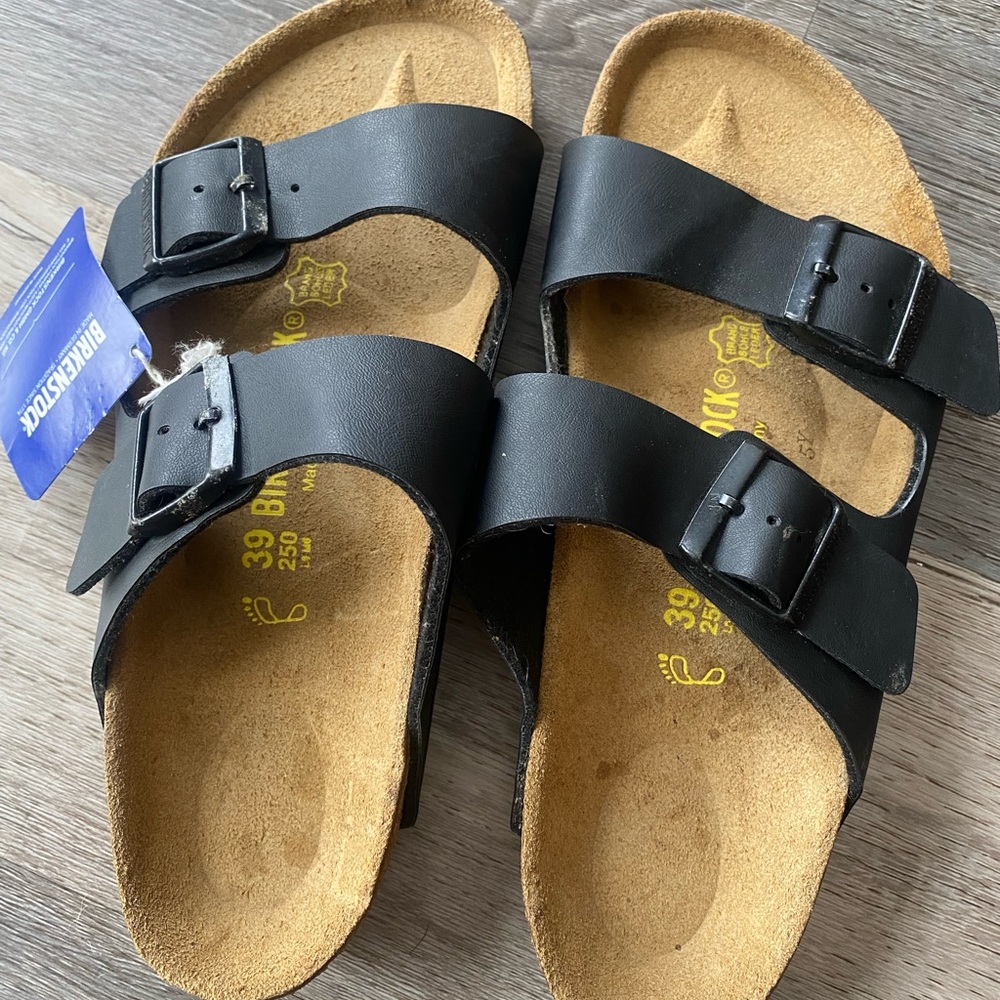 Black Women Birkenstocks Size 9